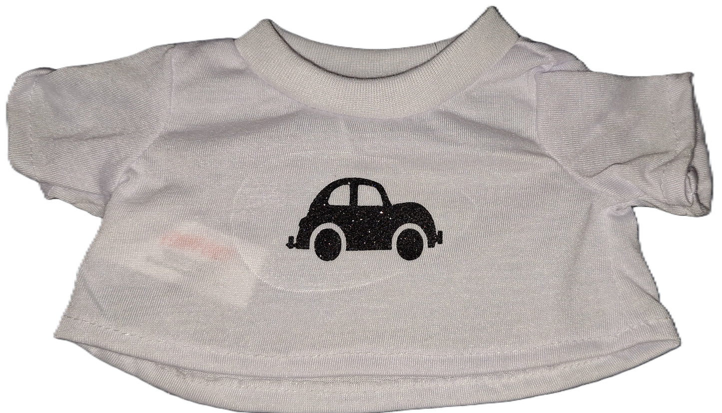 Hvide T-shirt med tryk. Flere motiver