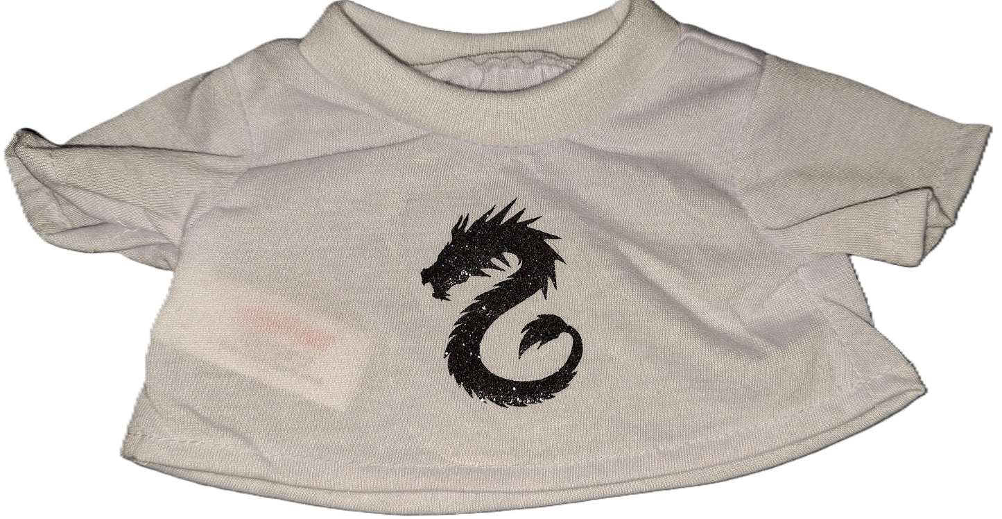 Hvide T-shirt med tryk. Flere motiver