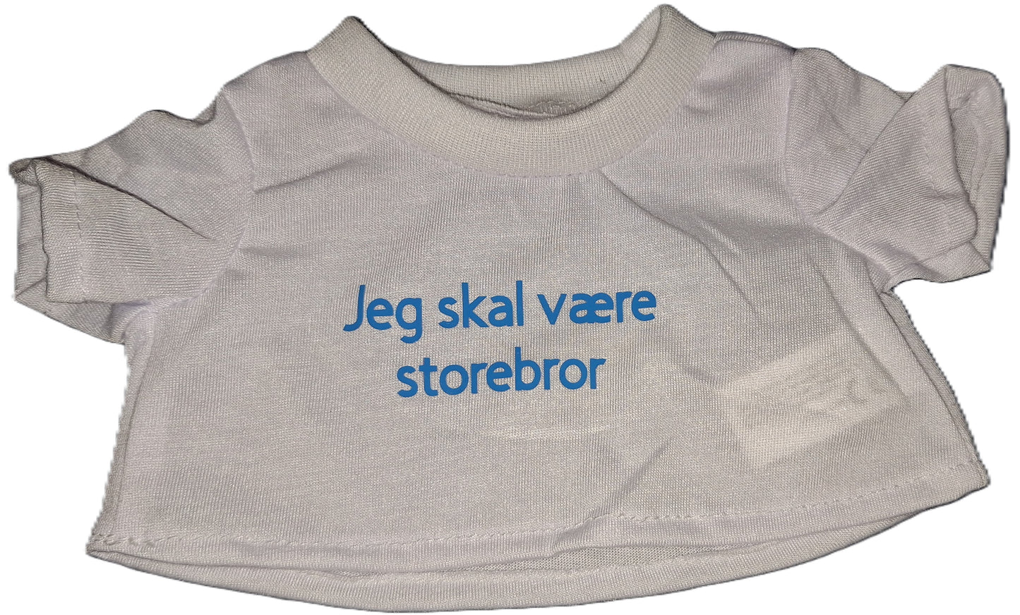 Hvid T-shirt med tryk