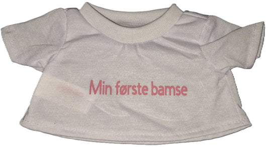 Hvid T-shirt med tryk